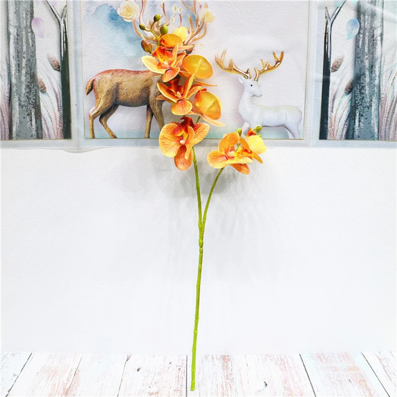 1 Bundle7 Heads Plastic Butterfly Orchid Vases for Home Decor Wedding Decorative Plants Christmas Gifts Box Artificial Flowers
1 Bundle7 Heads Plastic Butterfly Orchid Vases for Home Decor Wedding Decorative Plants Christmas Gifts Box Artificial Flowers