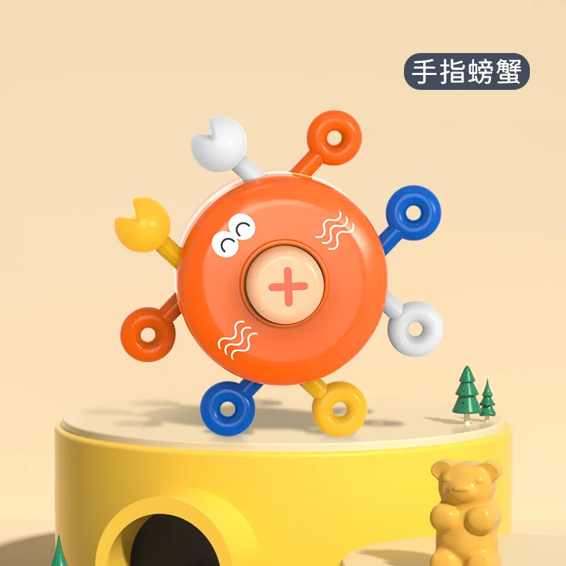 Fun Baby Finger Push Music Crab Yellow Duck exercise fingers flexible push-pull interactive 0-1-year-old Early Education Toys
Fun Baby Finger Push Music Crab Yellow Duck exercise fingers flexible push-pull interactive 0-1-year-old Early Education Toys