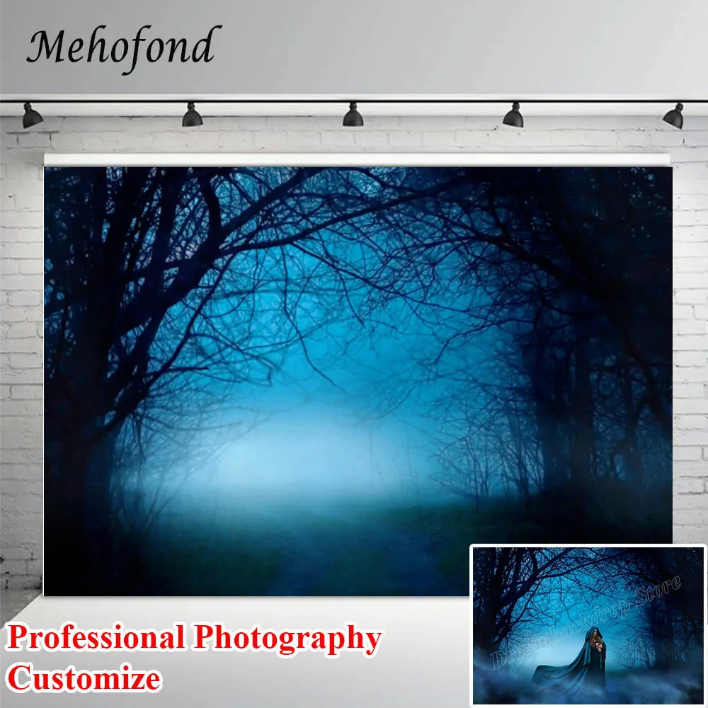 Mehofond Halloween Party Night Horrible Forest Tree Decor Backdrop Children Portrait Baby Shower Photography Background Shooting
Mehofond Halloween Party Night Horrible Forest Tree Decor Backdrop Children Portrait Baby Shower Photography Background Shooting