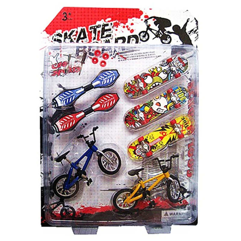 8 шт Tech Deck Finger велосипед и катания на скейтборде дети колеса игрушки подарки -