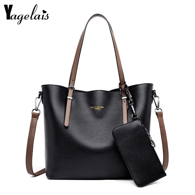 New Simple Women Bag Soft Leather Handbags Ladies Shoulder Bag Females Tote Messenger Bags Crossbody Bags Bolsas With Wallet
New Simple Women Bag Soft Leather Handbags Ladies Shoulder Bag Females Tote Messenger Bags Crossbody Bags Bolsas With Wallet