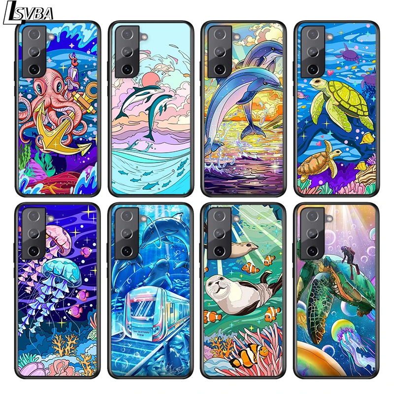 Ocean Dolphin Whale Sea Turtle For Samsung S21 S20 FE S10e S10 S9 S8 S7 S6 Ultra Plus Lite Edge Silicone Soft Phone Case
Ocean Dolphin Whale Sea Turtle For Samsung S21 S20 FE S10e S10 S9 S8 S7 S6 Ultra Plus Lite Edge Silicone Soft Phone Case
