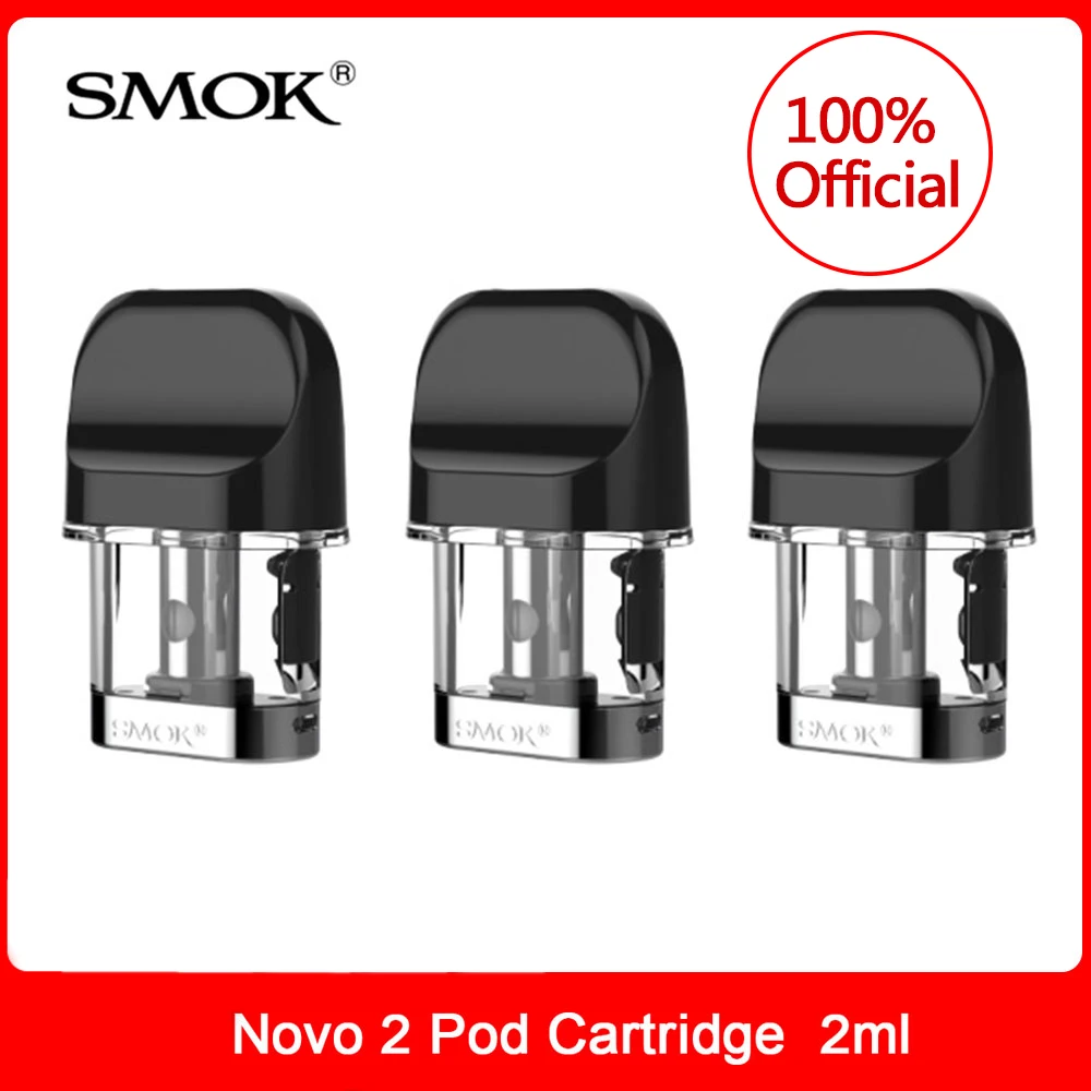 Оригинальный электронных сигарет SMOK Ново 2 Pod картридж мл сито под 1.0ohm DC MTL 1.4ohm