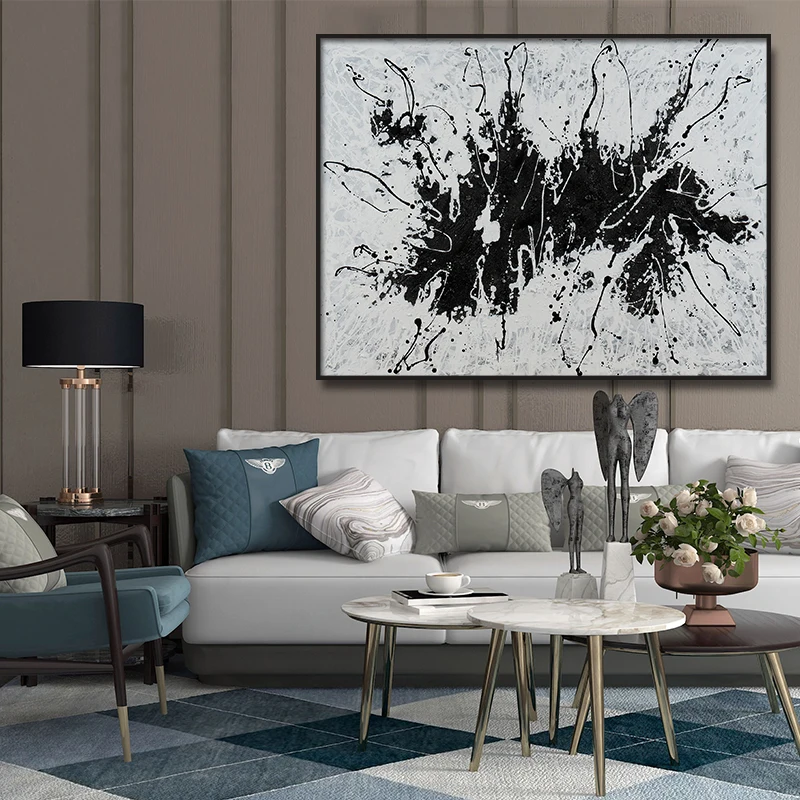 Abstract Black And White Poster Modern Ink Painting Canvas On Wall Home Decor Retro Print Muur Decoratie For Living Room Salon
Abstract Black And White Poster Modern Ink Painting Canvas On Wall Home Decor Retro Print Muur Decoratie For Living Room Salon