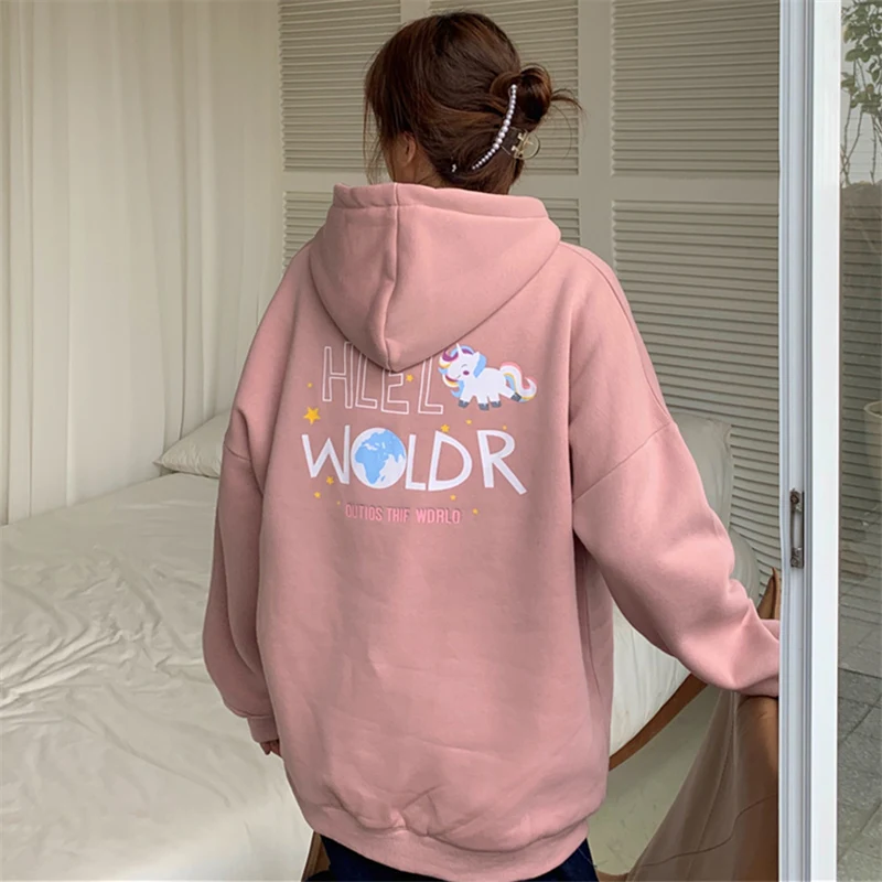 Waitmore Unicorn Sweater Women's Autumn and Winter Loose Korean Style Ins Idle Style BF Fleece-Lined Thickened Fried Street Coat
Waitmore Unicorn Sweater Women's Autumn and Winter Loose Korean Style Ins Idle Style BF Fleece-Lined Thickened Fried Street Coat