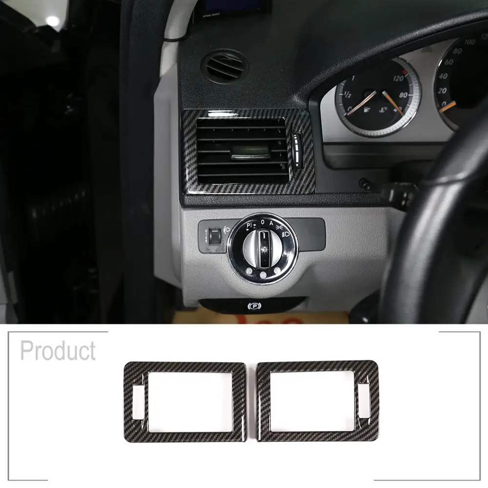 For Mercedes benz C Class W204 2007-2010 Car ABS Dashboard Air Conditioning Vent Frame Trim Accessories 2pcs
For Mercedes benz C Class W204 2007-2010 Car ABS Dashboard Air Conditioning Vent Frame Trim Accessories 2pcs