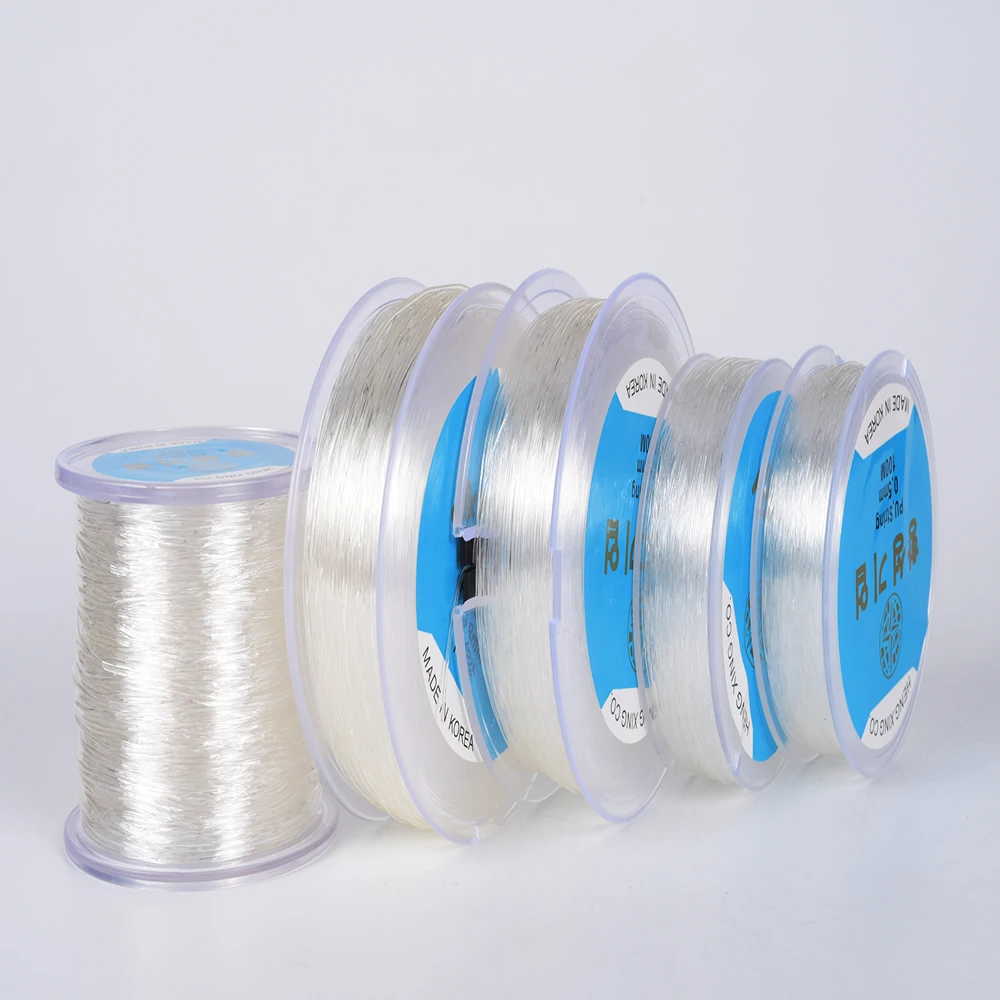 100Meters Crystal DIY Beading Stretch Cord Rope Strong Elastic Line Jewelry Making Supplies Necklace Bracelet String Thread Roll
100Meters Crystal DIY Beading Stretch Cord Rope Strong Elastic Line Jewelry Making Supplies Necklace Bracelet String Thread Roll