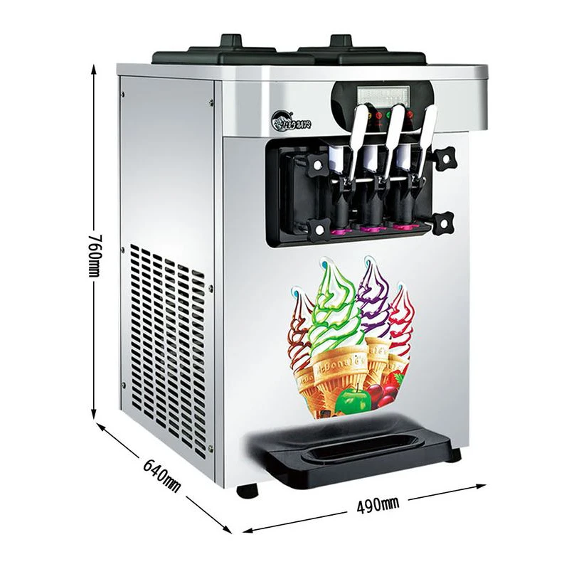Three flavors soft ice cream machine ice cream vending machine for sale Commercial Air-cooling soft Ice cream machine
Three flavors soft ice cream machine ice cream vending machine for sale Commercial Air-cooling soft Ice cream machine