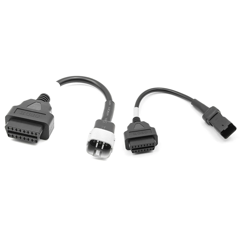 2Pcs OBD Plug Cable Diagnostic Cable for Suzuki 6Pin to OBD2 16 Pin Adapter with for Ducati 4Pin to OBD2 16 Pin Adapter
2Pcs OBD Plug Cable Diagnostic Cable for Suzuki 6Pin to OBD2 16 Pin Adapter with for Ducati 4Pin to OBD2 16 Pin Adapter