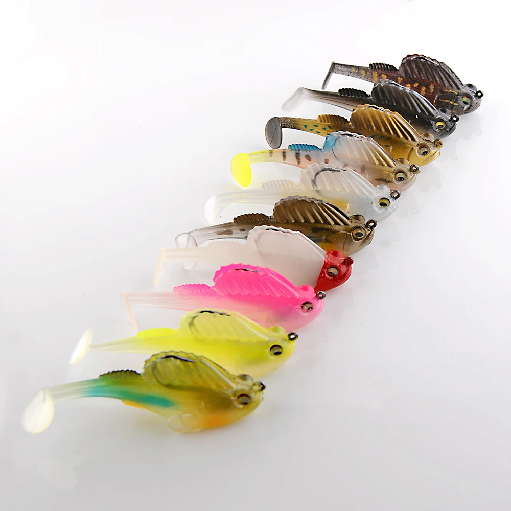 Fishing lure soft bait lead jig Dark Sleeper soft lure fishing pike lure bass shad for fishing perch 
Fishing lure soft bait lead jig Dark Sleeper soft lure fishing pike lure bass shad for fishing perch