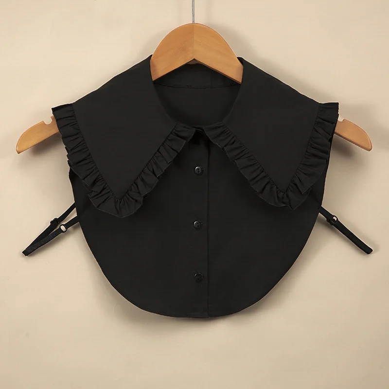 Fashion academy Mori women's style Sweet Lolita Decorative False Collar Large Lapel Ruffles Detachable Half Shirt
Fashion academy Mori women's style Sweet Lolita Decorative False Collar Large Lapel Ruffles Detachable Half Shirt
