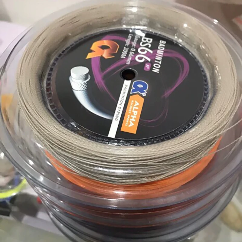 Alpha 3 Reels Badminton String 200m 0.66MM Training String Bs66 A+ Durable Machine Stringing Elastic Racket String Badminton
Alpha 3 Reels Badminton String 200m 0.66MM Training String Bs66 A+ Durable Machine Stringing Elastic Racket String Badminton