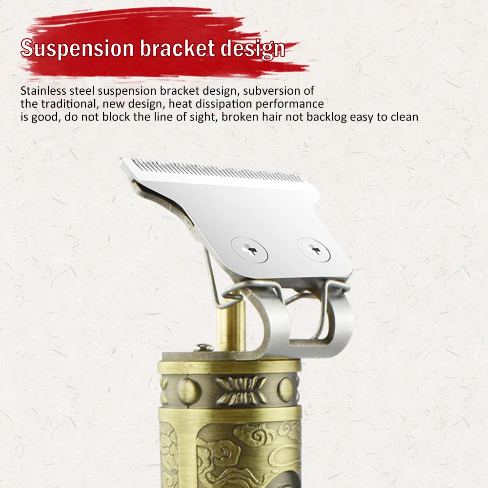 Electric Hair Clipper Cordless Razor Engraving Electric Clipper Rechargeable Buddha Head Hair Clipper Hair Salon Special Clipper 
Electric Hair Clipper Cordless Razor Engraving Electric Clipper Rechargeable Buddha Head Hair Clipper Hair Salon Special Clipper