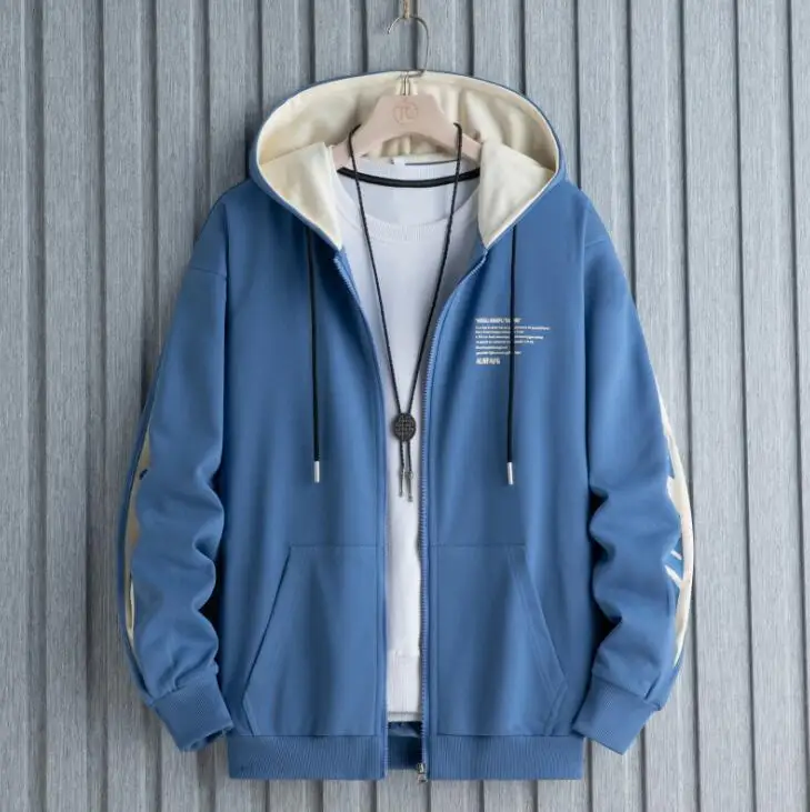 Cardigan hoodie for men sweatshirts loose white men hoodies coat pull homme spring student casual sweat men
Cardigan hoodie for men sweatshirts loose white men hoodies coat pull homme spring student casual sweat men