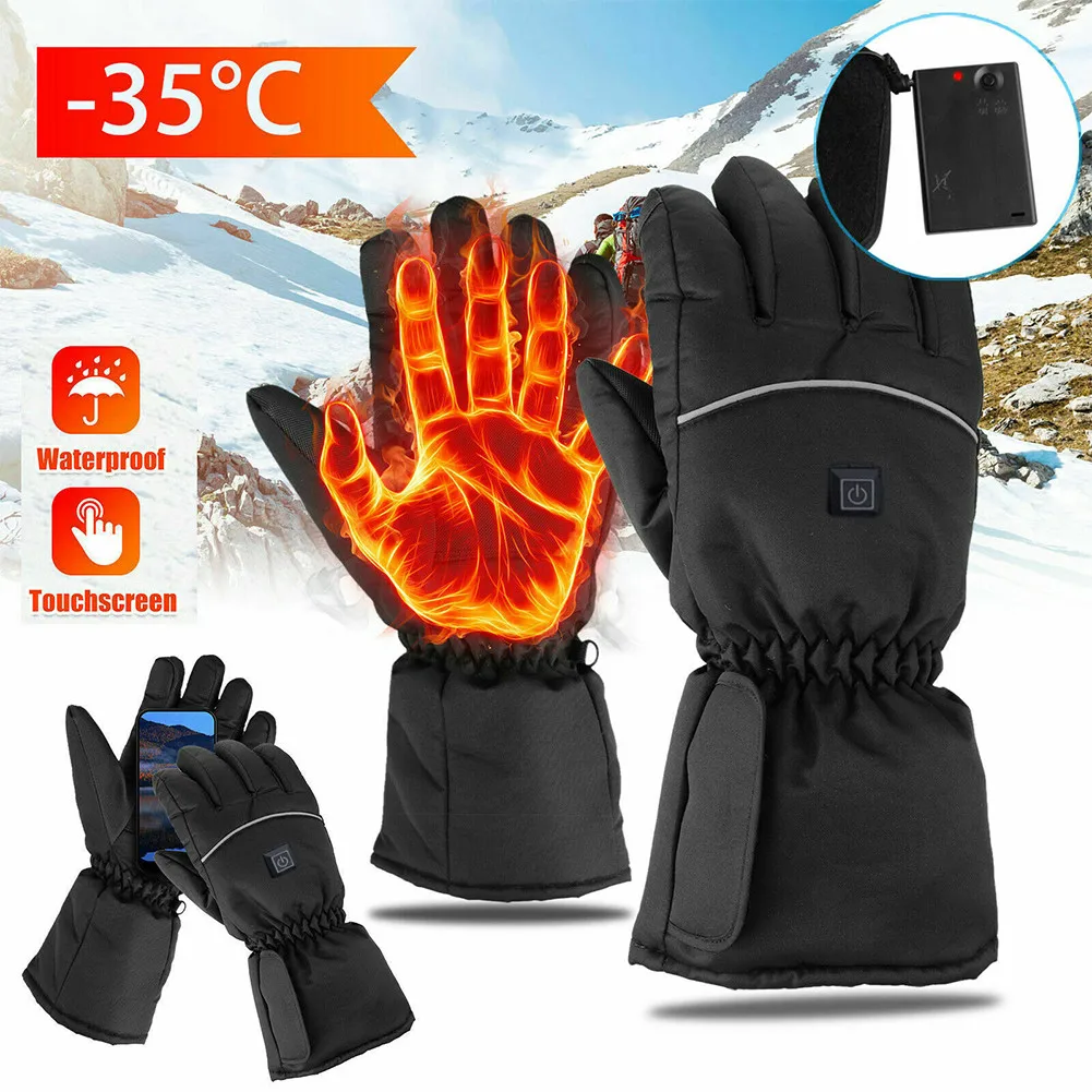 Electric Heated Gloves Rechargeable Battery Powered Hand Warmer For Hunting Fishing Skiing Motorcycle Cycling
Electric Heated Gloves Rechargeable Battery Powered Hand Warmer For Hunting Fishing Skiing Motorcycle Cycling