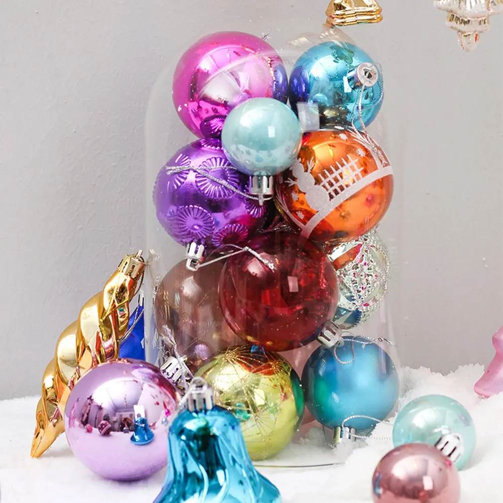 Plastic Shiny Matte Christmas Balls Christmas Decorations 60-70 Buckets of Many Packages of Christmas Tree Pendants Balls
Plastic Shiny Matte Christmas Balls Christmas Decorations 60-70 Buckets of Many Packages of Christmas Tree Pendants Balls