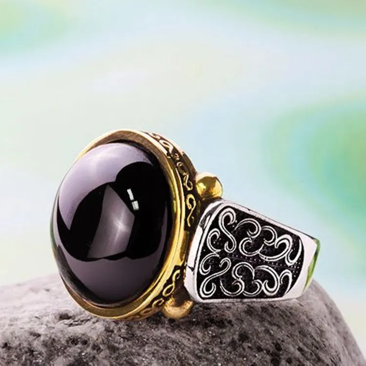 Classical Gold Two-Tone Glossy Black Crystal Rings For Women Engagement Party Wedding Ring Jewelry Accessories
Classical Gold Two-Tone Glossy Black Crystal Rings For Women Engagement Party Wedding Ring Jewelry Accessories