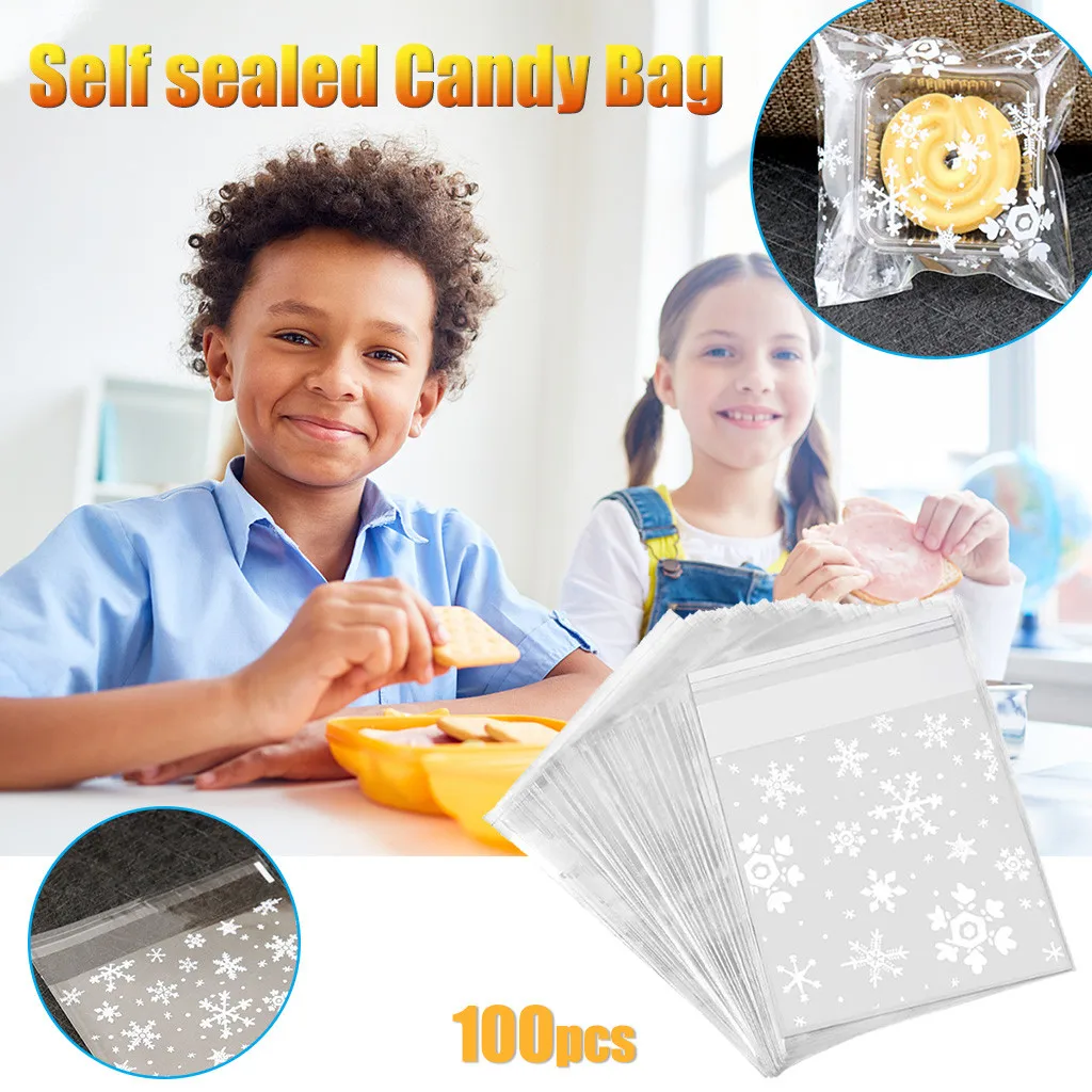 100PC mylar bags Self Adhesive Plastic Seal Bag Cookies Candy Wrapping Bags Pouch eco friendly
100PC mylar bags Self Adhesive Plastic Seal Bag Cookies Candy Wrapping Bags Pouch eco friendly