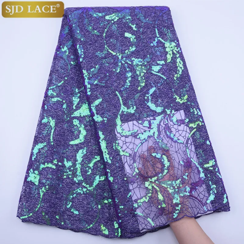SJD LACE Newest French Tulle Lace Fabric Latest African Lace Fabric High Quality Sequins Lace For Nigeria Wedding Dress SewA1829
SJD LACE Newest French Tulle Lace Fabric Latest African Lace Fabric High Quality Sequins Lace For Nigeria Wedding Dress SewA1829
