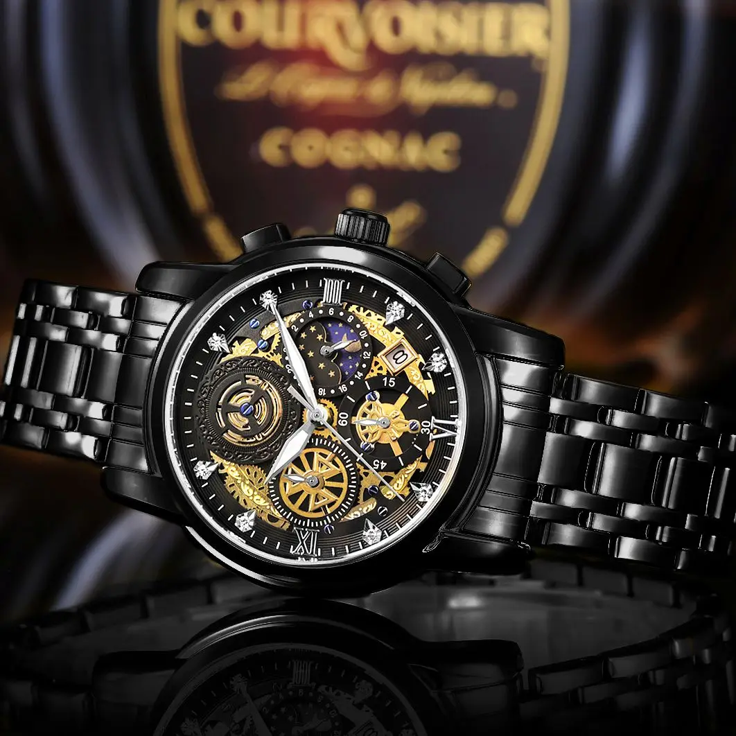 WWOOR 2021 New Top Brand Luxury Men Military Full Black Watch Quartz Sport Waterproof Chronograph Wristwatches Relogio Masculino
WWOOR 2021 New Top Brand Luxury Men Military Full Black Watch Quartz Sport Waterproof Chronograph Wristwatches Relogio Masculino