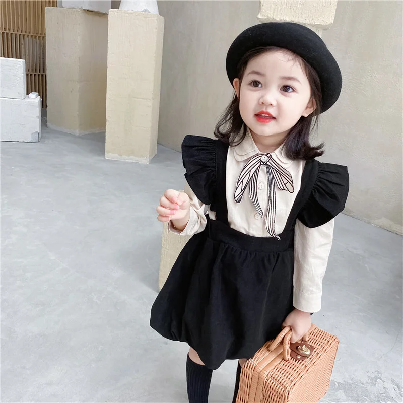 Baby girl Cotton Lined vest bud skirt Korean girls spring and autumn corduroy pumpkin skirt flying sleeve strap skirt
Baby girl Cotton Lined vest bud skirt Korean girls spring and autumn corduroy pumpkin skirt flying sleeve strap skirt