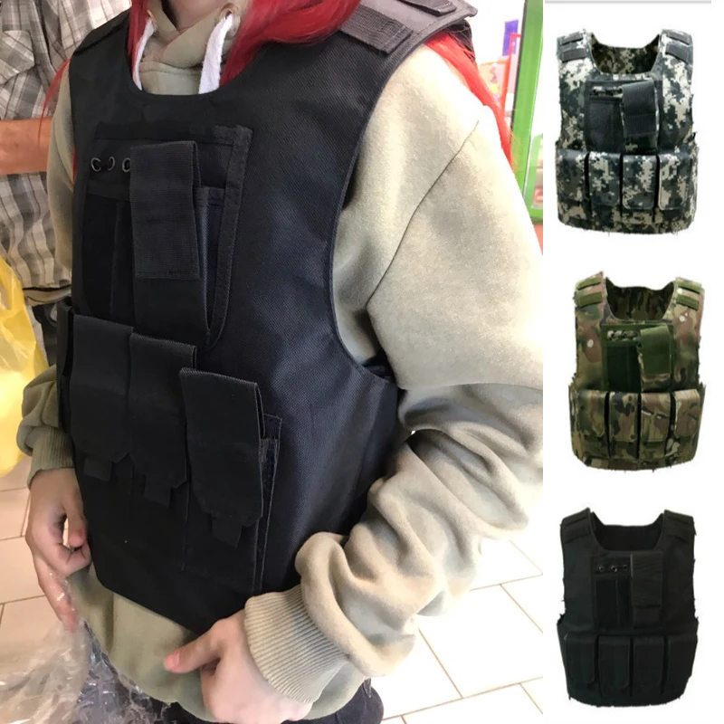 Военная форма набор игрушек для детей тактический жилет мальчиков камуфляжная