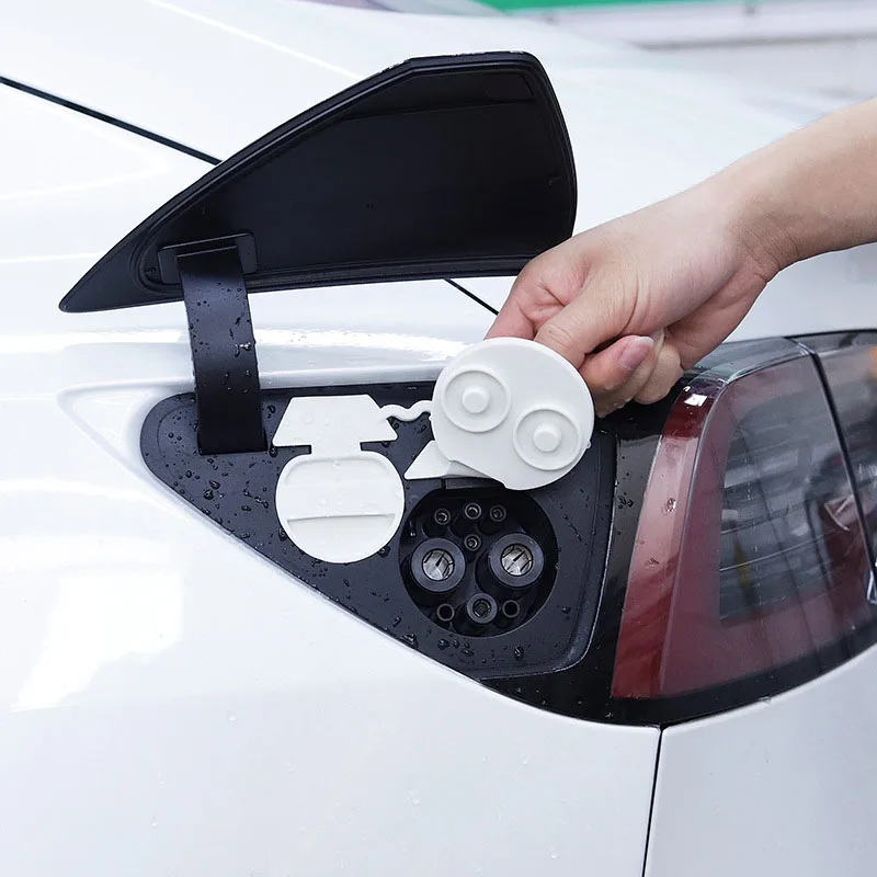 Car Charging Port Waterproof Cover Silicone Protector Dust Cover Car Styling Charging Port Protector for Tesla Model 3
Car Charging Port Waterproof Cover Silicone Protector Dust Cover Car Styling Charging Port Protector for Tesla Model 3