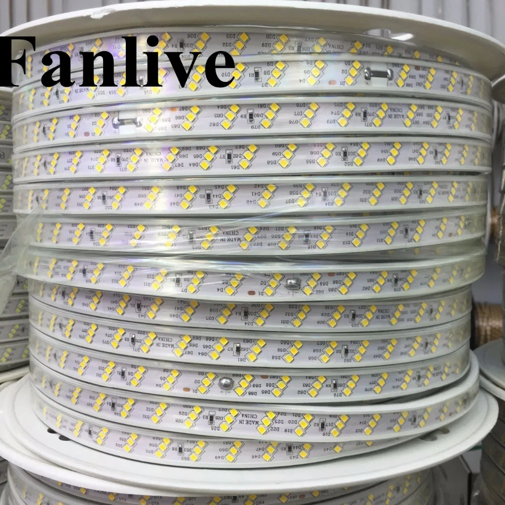 Светодиодная ленсветильник Fanlive, 100 м, 220 В переменного тока, 2835 SMD 180Led S/M, трехрядная Водонепроницаемая светодиодная лента с теплым белым/белы...
Светодиодная ленсветильник Fanlive, 100 м, 220 В переменного тока, 2835 SMD 180Led S/M, трехрядная Водонепроницаемая светодиодная лента с теплым белым/белы...