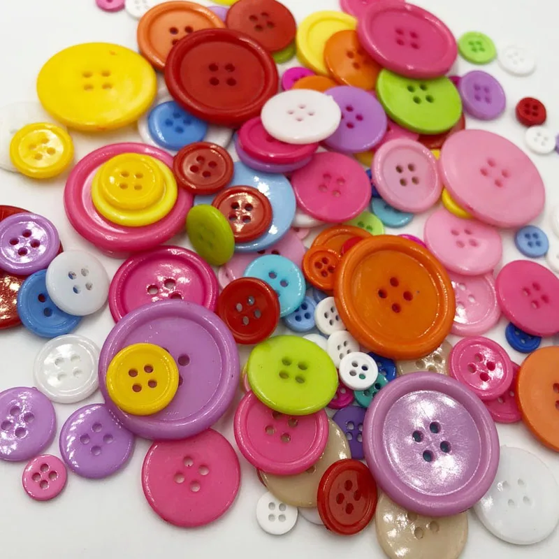 50pcs 9/11/15/20/25/30mm Mix Color Overcoat Plastic Button 4 holes Craft Sewing PT182
50pcs 9/11/15/20/25/30mm Mix Color Overcoat Plastic Button 4 holes Craft Sewing PT182
