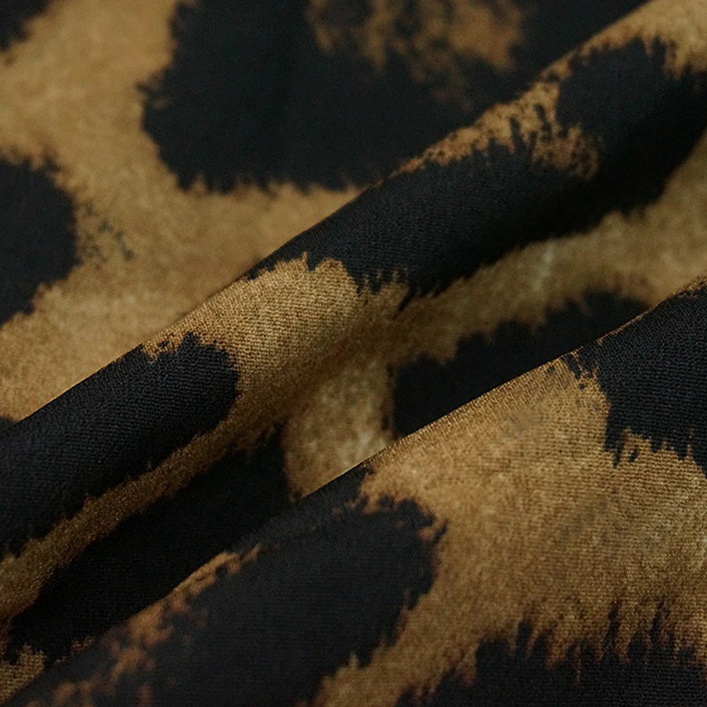 Sexy Women Leopard Dress Deep V-neck A-line Loose Long Sleeve Chiffon Beach Party Dress Vestidos de fiesta
Sexy Women Leopard Dress Deep V-neck A-line Loose Long Sleeve Chiffon Beach Party Dress Vestidos de fiesta