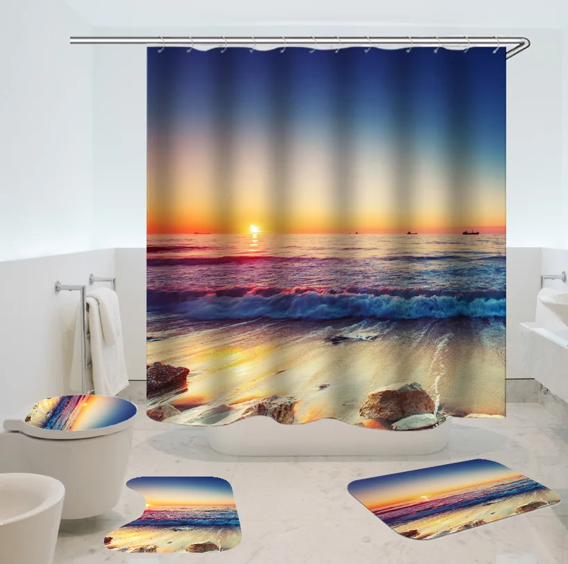 Modern Ocean Shower Curtain Clear Bathroom Waterproof Shower Curtain Aesthetic Elegant Tende Doccia Bathroom Curtain BA60YL
Modern Ocean Shower Curtain Clear Bathroom Waterproof Shower Curtain Aesthetic Elegant Tende Doccia Bathroom Curtain BA60YL