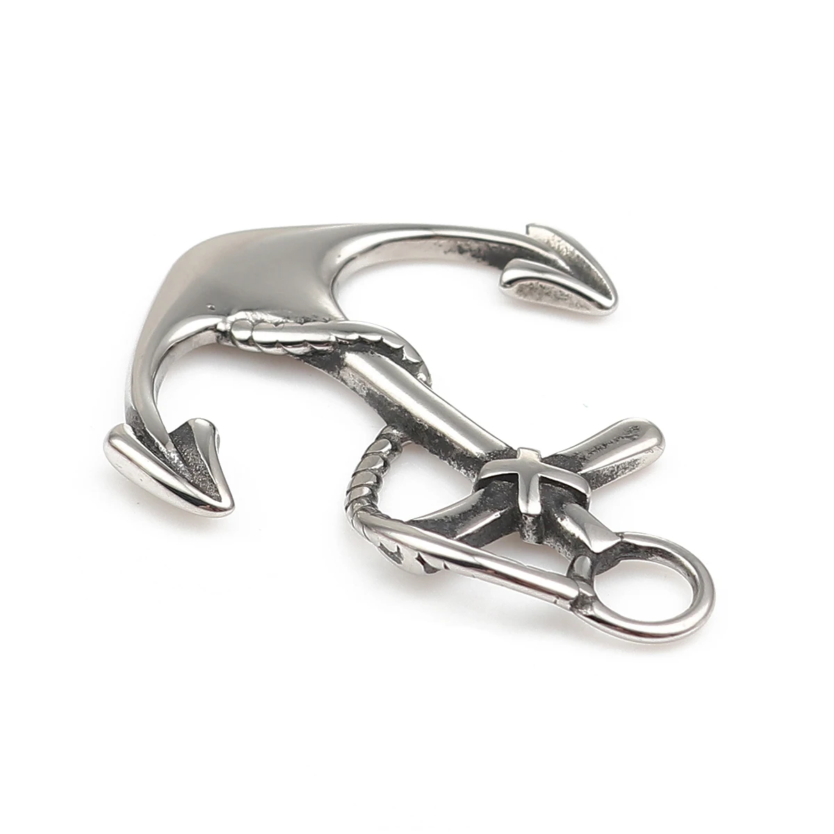 1 Piece 316 Stainless Steel Casting Anchor Connectors Antique Silver Color Pendants For Jewelry Necklace Bracelet Accessories
1 Piece 316 Stainless Steel Casting Anchor Connectors Antique Silver Color Pendants For Jewelry Necklace Bracelet Accessories