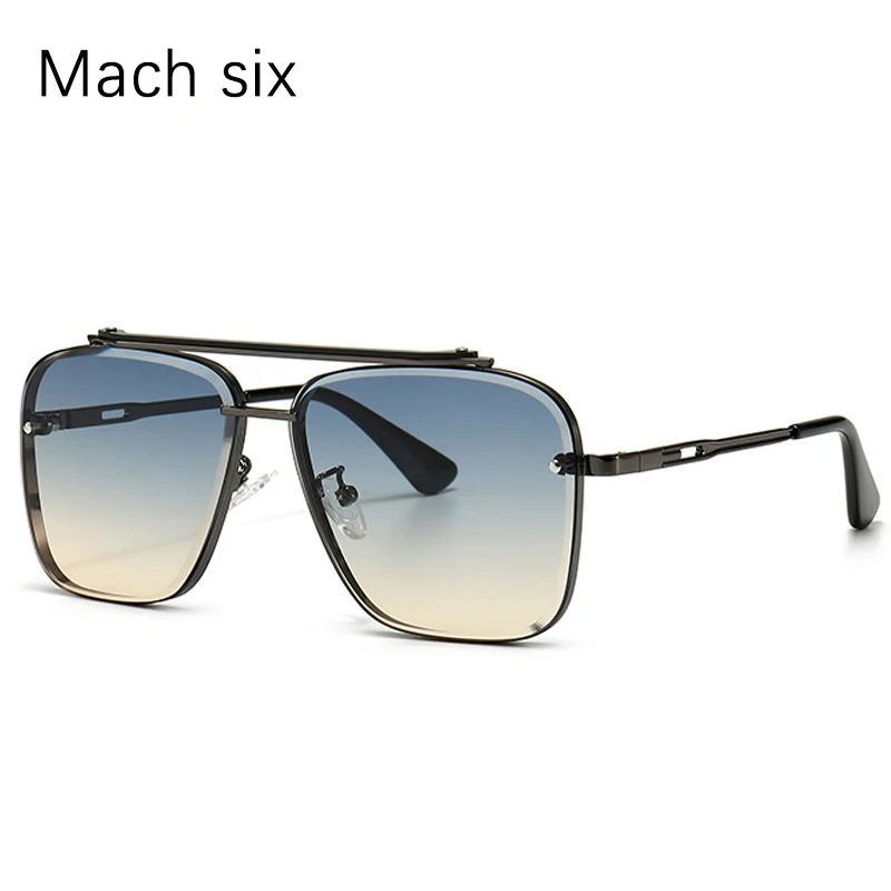 Солнцезащитные очки mA six Style uv400 для мужчин и женщин классические с градиентом
