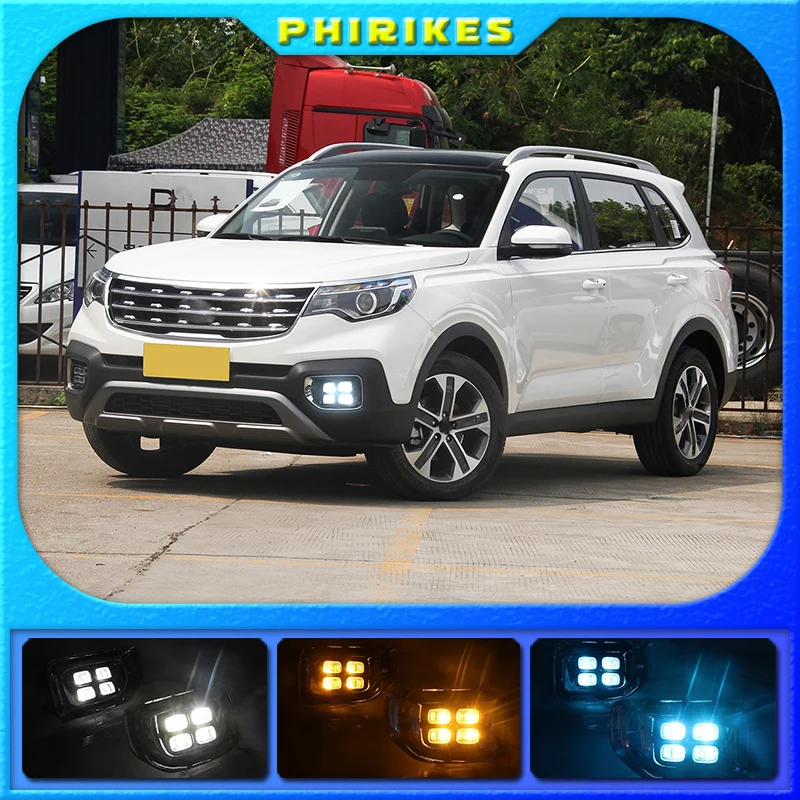 1 Pair LED DRL Daytime Running Light for KIA Sportage 2019 with Yellow Turn Signal Light Fog Light DC12V Headlight
1 Pair LED DRL Daytime Running Light for KIA Sportage 2019 with Yellow Turn Signal Light Fog Light DC12V Headlight