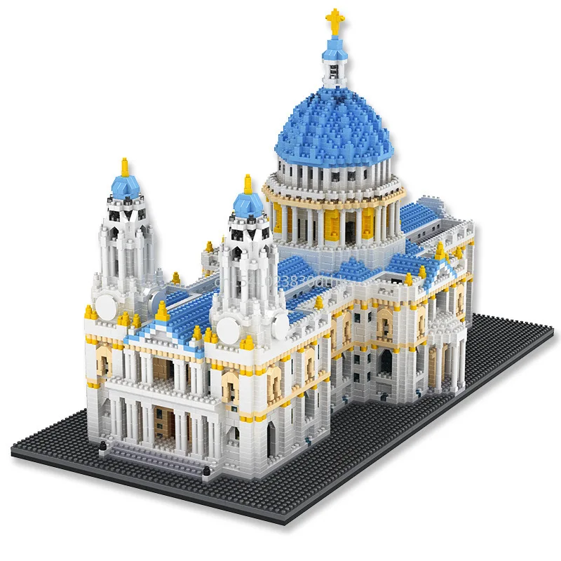 7053Pcs Mini World Architecture St Paul's Cathedral Block Set 3D London City Church Building Brick Toy For Teen Kids
7053Pcs Mini World Architecture St Paul's Cathedral Block Set 3D London City Church Building Brick Toy For Teen Kids