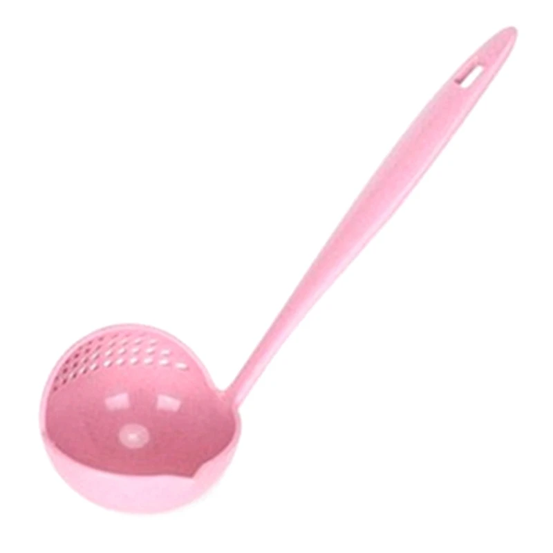 2 in 1 Soup Spoon Long Handle Kitchen Strainer Solid Color Cooking Colander Kitchen Scoop Plastic Tableware Colander Hot
2 in 1 Soup Spoon Long Handle Kitchen Strainer Solid Color Cooking Colander Kitchen Scoop Plastic Tableware Colander Hot