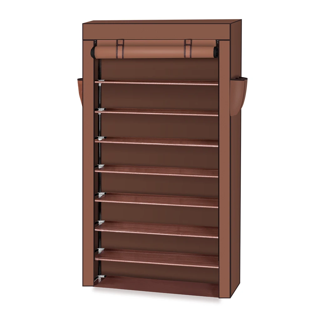 10 Tiers Shoe Rack with Dustproof Cover Closet Shoe Storage Cabinet Organizer 160*28*88cm
10 Tiers Shoe Rack with Dustproof Cover Closet Shoe Storage Cabinet Organizer 160*28*88cm