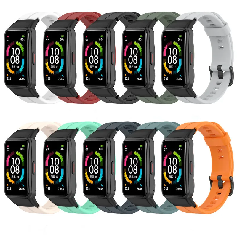 Сменный ремешок для часов Huawei Band 6, силиконовый смарт-браслет для Honor Band 6, ремешок для браслета
Сменный ремешок для часов Huawei Band 6, силиконовый смарт-браслет для Honor Band 6, ремешок для браслета