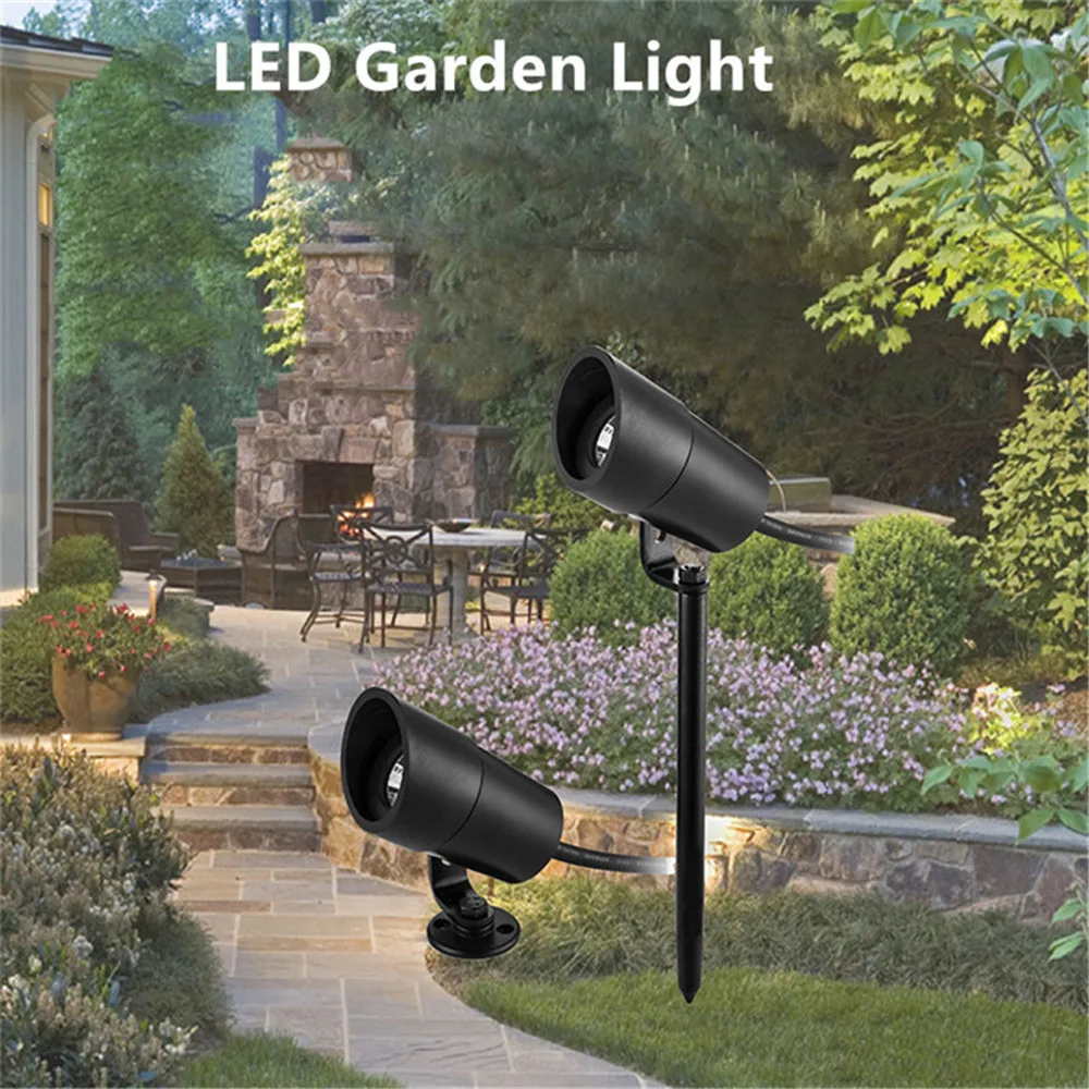 3W LED COB Garden Spot Bulb Lighting Outdoor Spike Lawn Light Waterproof Path Landscape Spotlight 12V-24V Adjustable Wall Lamp
3W LED COB Garden Spot Bulb Lighting Outdoor Spike Lawn Light Waterproof Path Landscape Spotlight 12V-24V Adjustable Wall Lamp