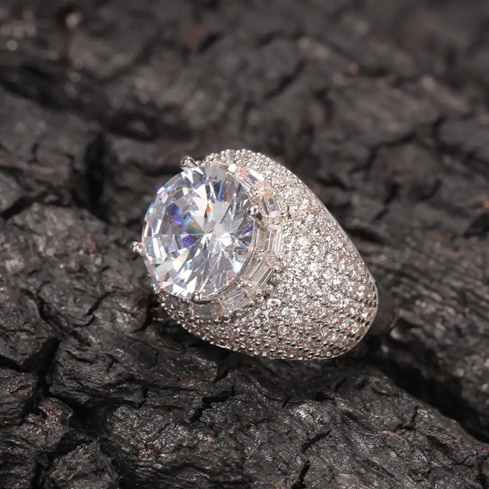 UWIN Hip Hop Jewelry Rings Micro Paved Iced Out Cubic Zircon Gold Silver Color Personality Rings For Men Women Gifts
UWIN Hip Hop Jewelry Rings Micro Paved Iced Out Cubic Zircon Gold Silver Color Personality Rings For Men Women Gifts