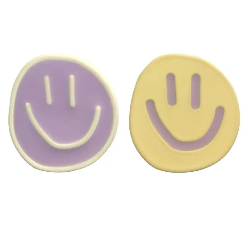 2021 spring macaron color earrings hit color sweet girl heart smiley face asymmetric earrings female soft girl cute earrings
2021 spring macaron color earrings hit color sweet girl heart smiley face asymmetric earrings female soft girl cute earrings