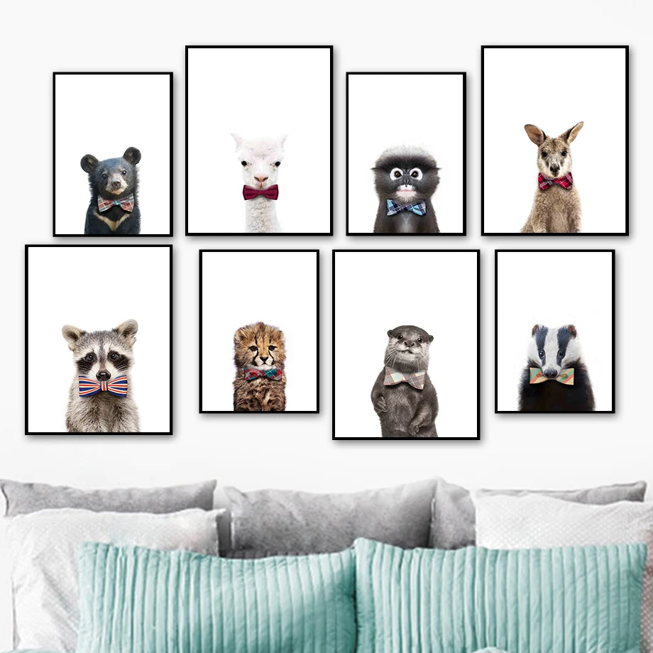 Otter Bear Alpaca Kangaroo Raccoon Badger Lion Wall Art Canvas Painting Nordic Posters And Prints Wall Pictures Kids Room Decor
Otter Bear Alpaca Kangaroo Raccoon Badger Lion Wall Art Canvas Painting Nordic Posters And Prints Wall Pictures Kids Room Decor