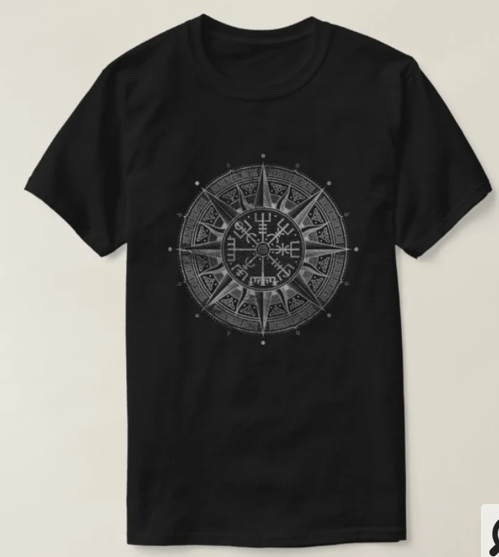 Vegvisir - Viking Compass Printed T-shirts. Summer Lasting Charm Men T-shirts New S-3XL
Vegvisir - Viking Compass Printed T-shirts. Summer Lasting Charm Men T-shirts New S-3XL