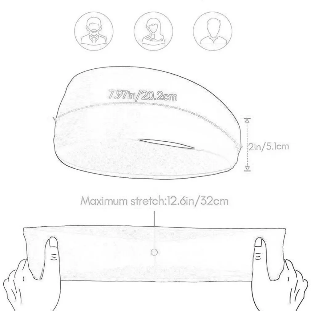 Sports Anti-Slip Headband Lightweight Yoga Fitness Running Jogging Sweat band Gym Cycling Basketball Workout Hair Bands Men Girl
Sports Anti-Slip Headband Lightweight Yoga Fitness Running Jogging Sweat band Gym Cycling Basketball Workout Hair Bands Men Girl