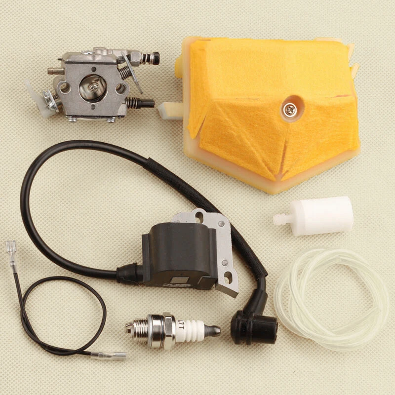 For Husqvarna 50 Carburetor kit For Walbro WT-170 Ignition Coil Module Fuel line
For Husqvarna 50 Carburetor kit For Walbro WT-170 Ignition Coil Module Fuel line