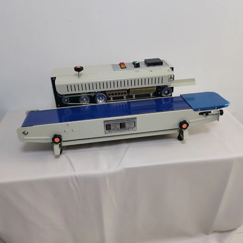 

New Product Continuous Sealer Band Sealing Machine Date Stamp For Plastic Bag