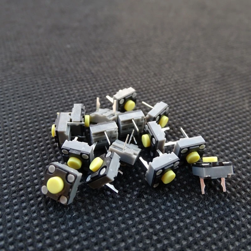 2pcs Micro Switch 6*6*4.3 mm Square Silent Switch Button Mouse DIP Microswitch Tact Switch
2pcs Micro Switch 6*6*4.3 mm Square Silent Switch Button Mouse DIP Microswitch Tact Switch