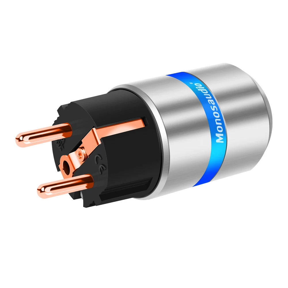 E106/F106 Pure Copper EU Plug Type Schuko Power Plug 99.998% Pure Copper Schuko Power Connector HI FI Power Cable
E106/F106 Pure Copper EU Plug Type Schuko Power Plug 99.998% Pure Copper Schuko Power Connector HI FI Power Cable