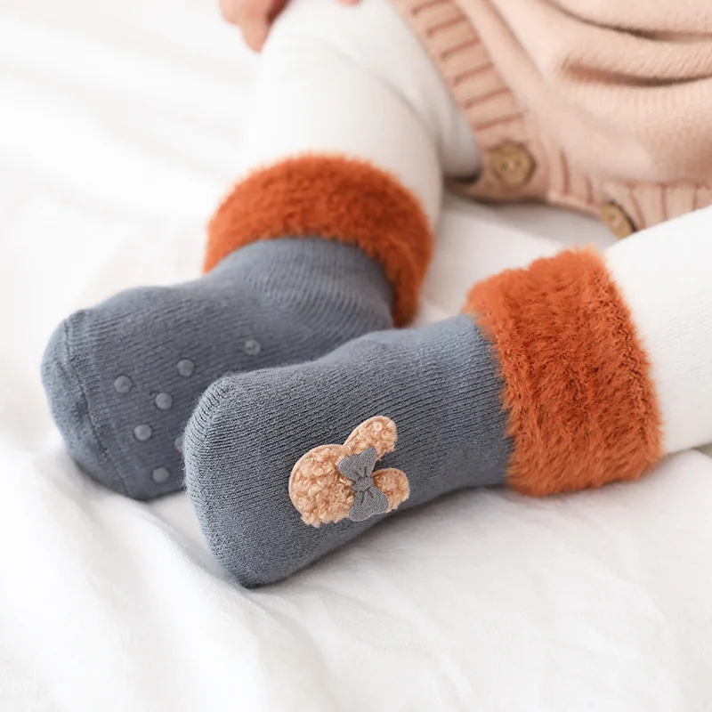Newborn Baby 2 Pairs Winter Thicken Socks Toddler Baby Girls Boys Socks Anti Slip Soft Floor Socks Warm Accessories
Newborn Baby 2 Pairs Winter Thicken Socks Toddler Baby Girls Boys Socks Anti Slip Soft Floor Socks Warm Accessories