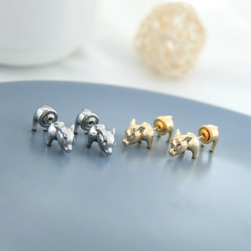 New Arrival Fashion Cute Zodiac Pig Earring For Women Handmade Crystal Fashion Earring Wedding Date Gift Jewelry Accessory
New Arrival Fashion Cute Zodiac Pig Earring For Women Handmade Crystal Fashion Earring Wedding Date Gift Jewelry Accessory